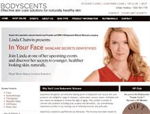 Tablet Screenshot of bodyscents.com.au
